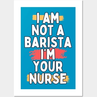 I am not a barista Posters and Art